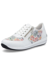 Rieker Colourpop Trainer in White 