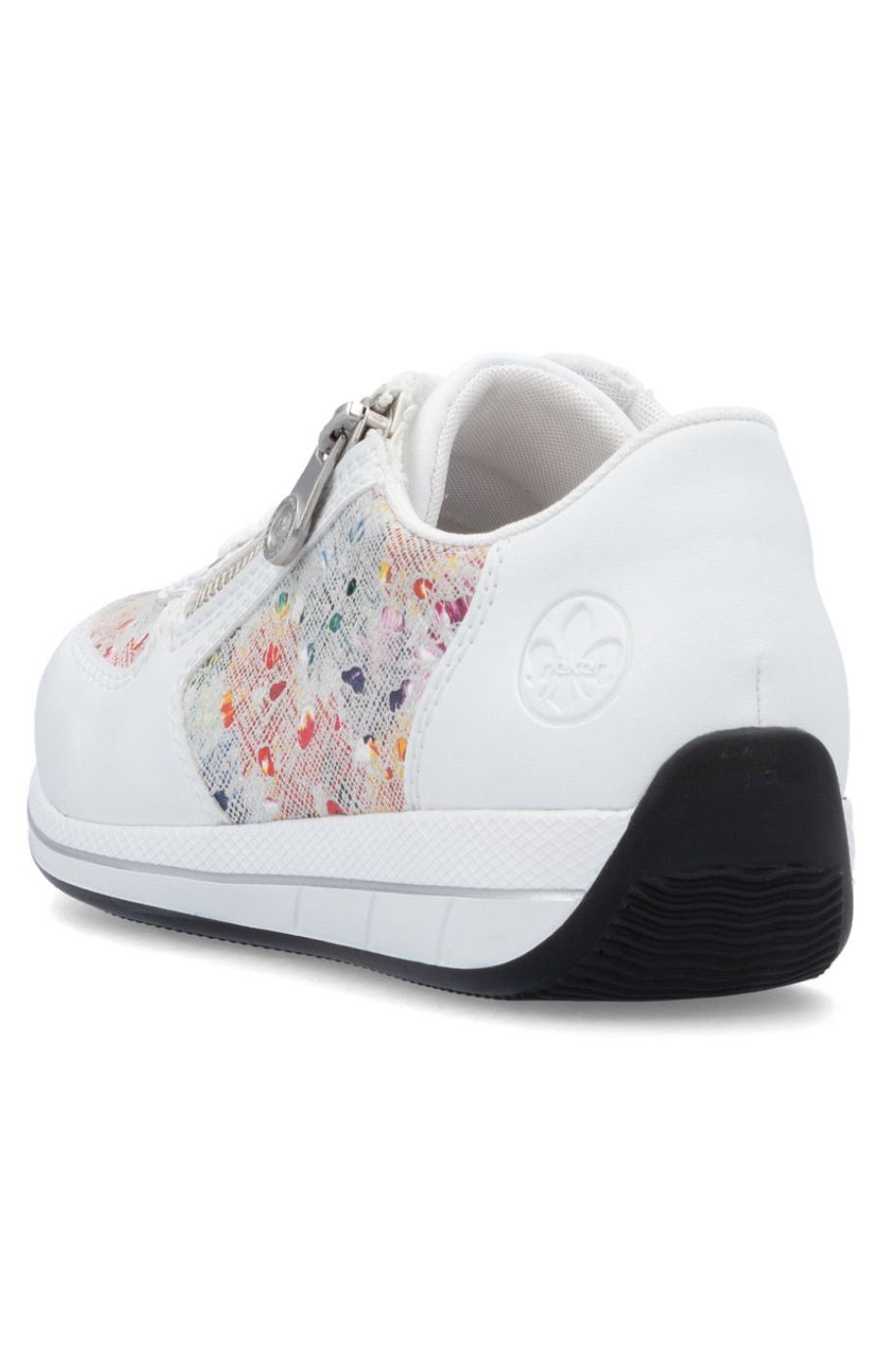 Rieker Colourpop Trainer in White