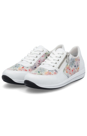 Rieker Colourpop Trainer in White