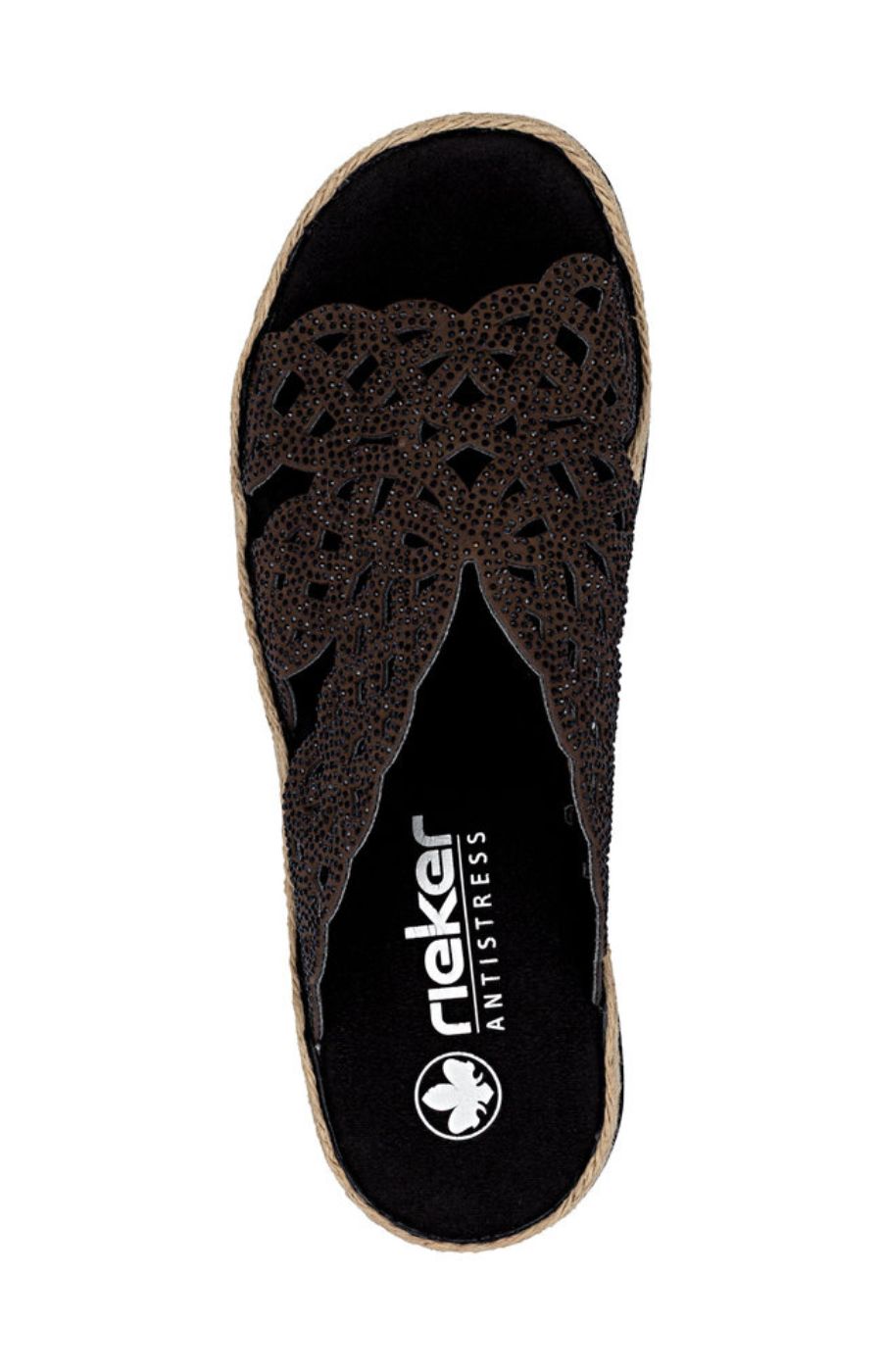 Rieker Diamante Mule in Brown 