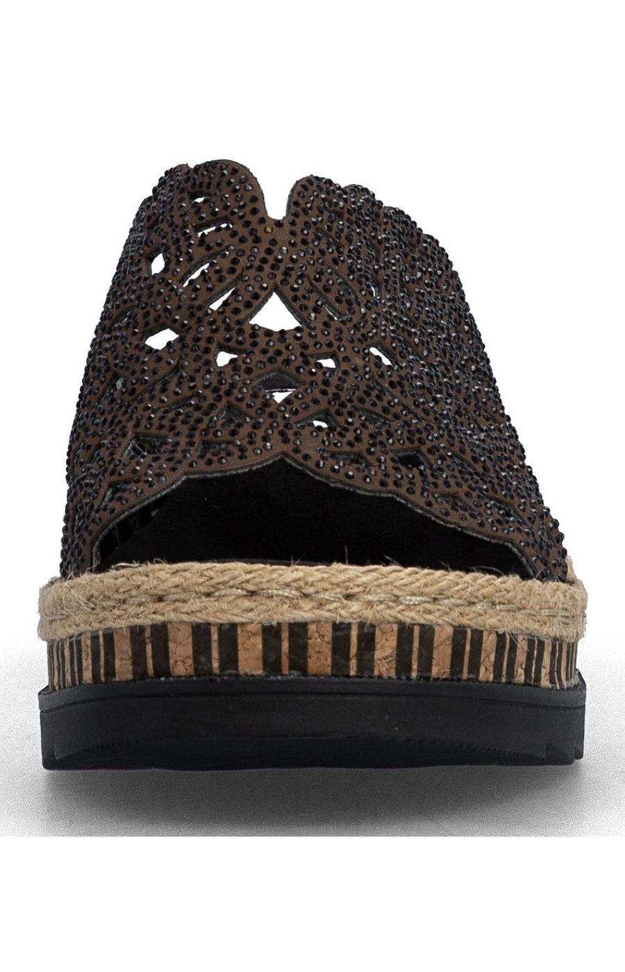 Rieker Diamante Mule in Brown 