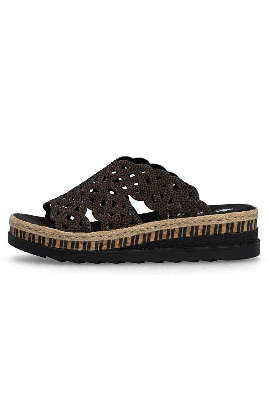 Rieker Diamante Mule in Brown 