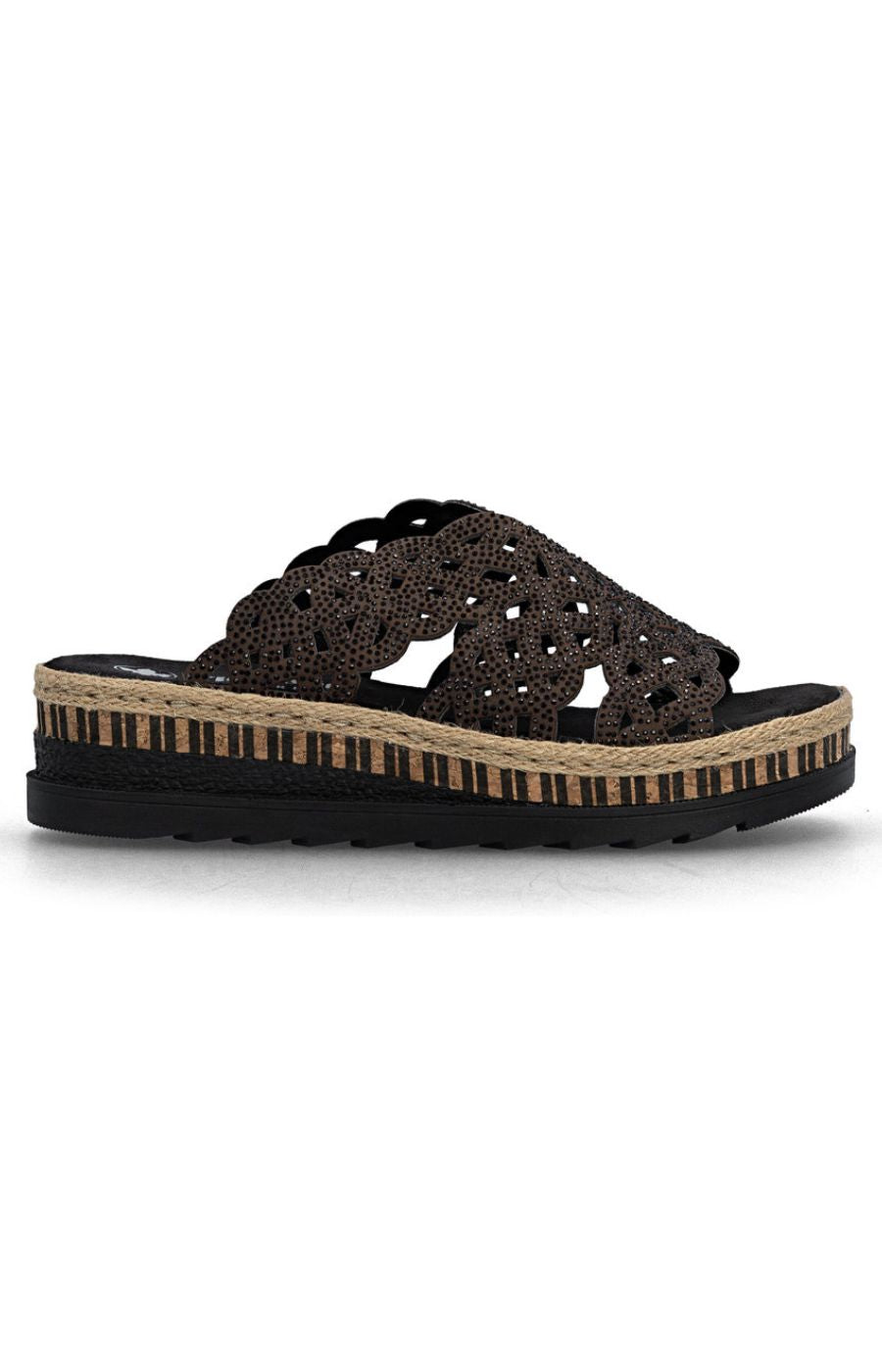 Rieker Diamante Mule in Brown 