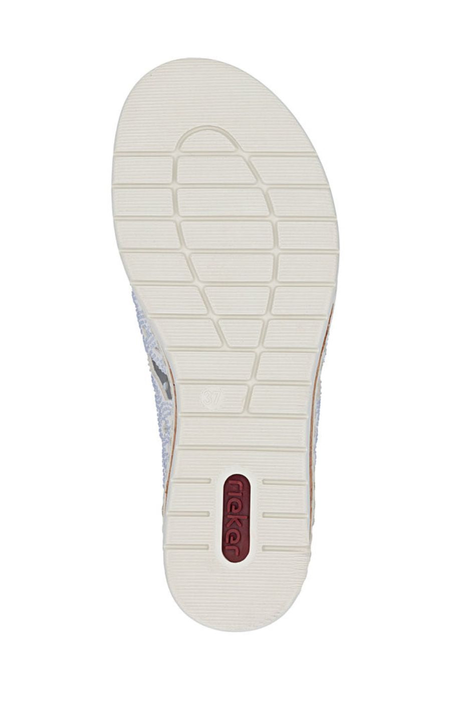 Rieker Diamante Mule in White 