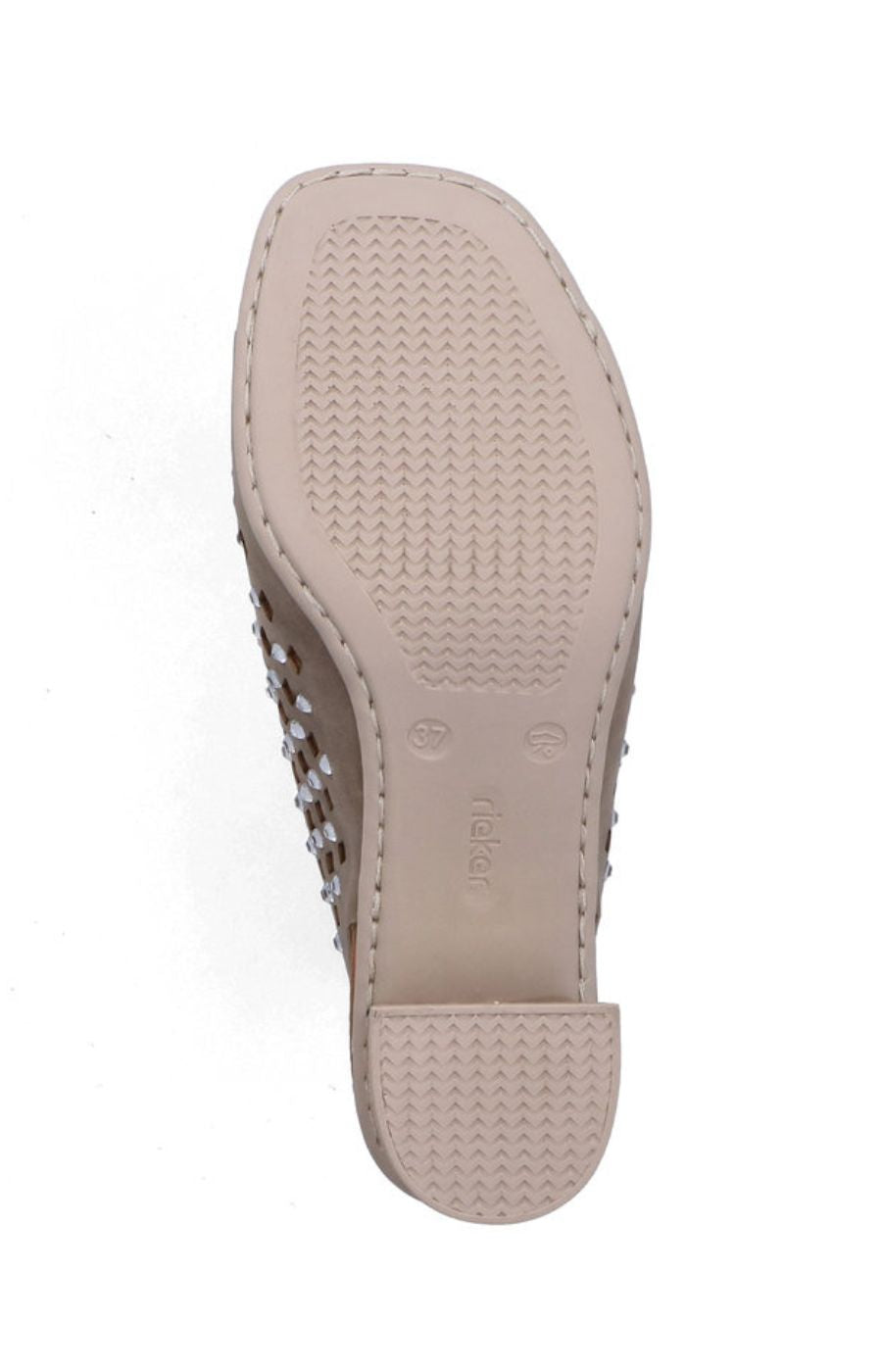 Rieker Diamante Sandals in Taupe 