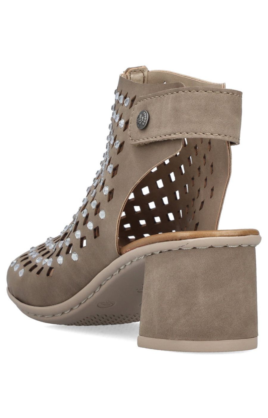 Rieker Diamante Sandals in Taupe