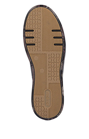Rieker Flatform Floral Trainer 