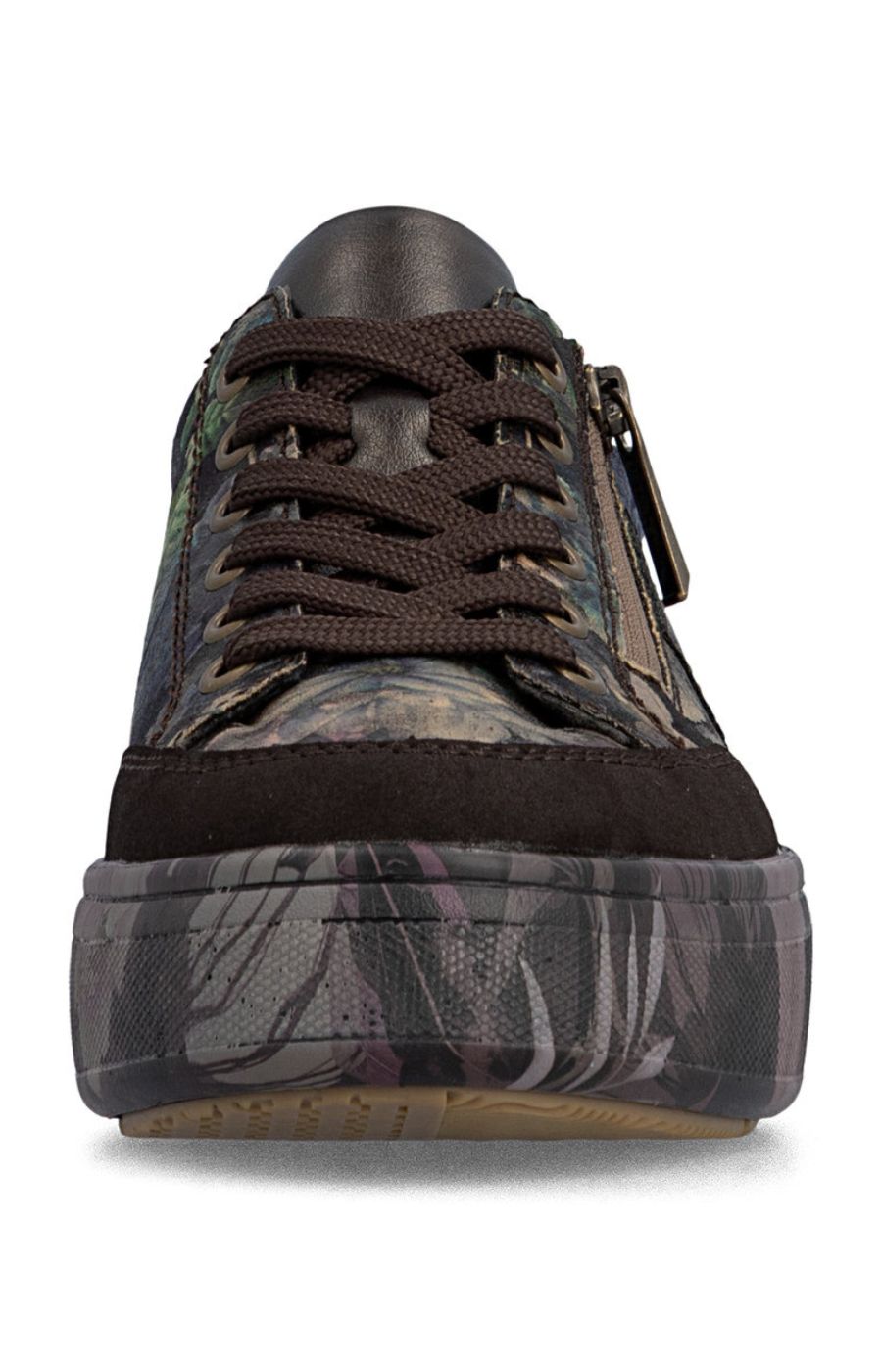 Rieker Flatform Floral Trainer 
