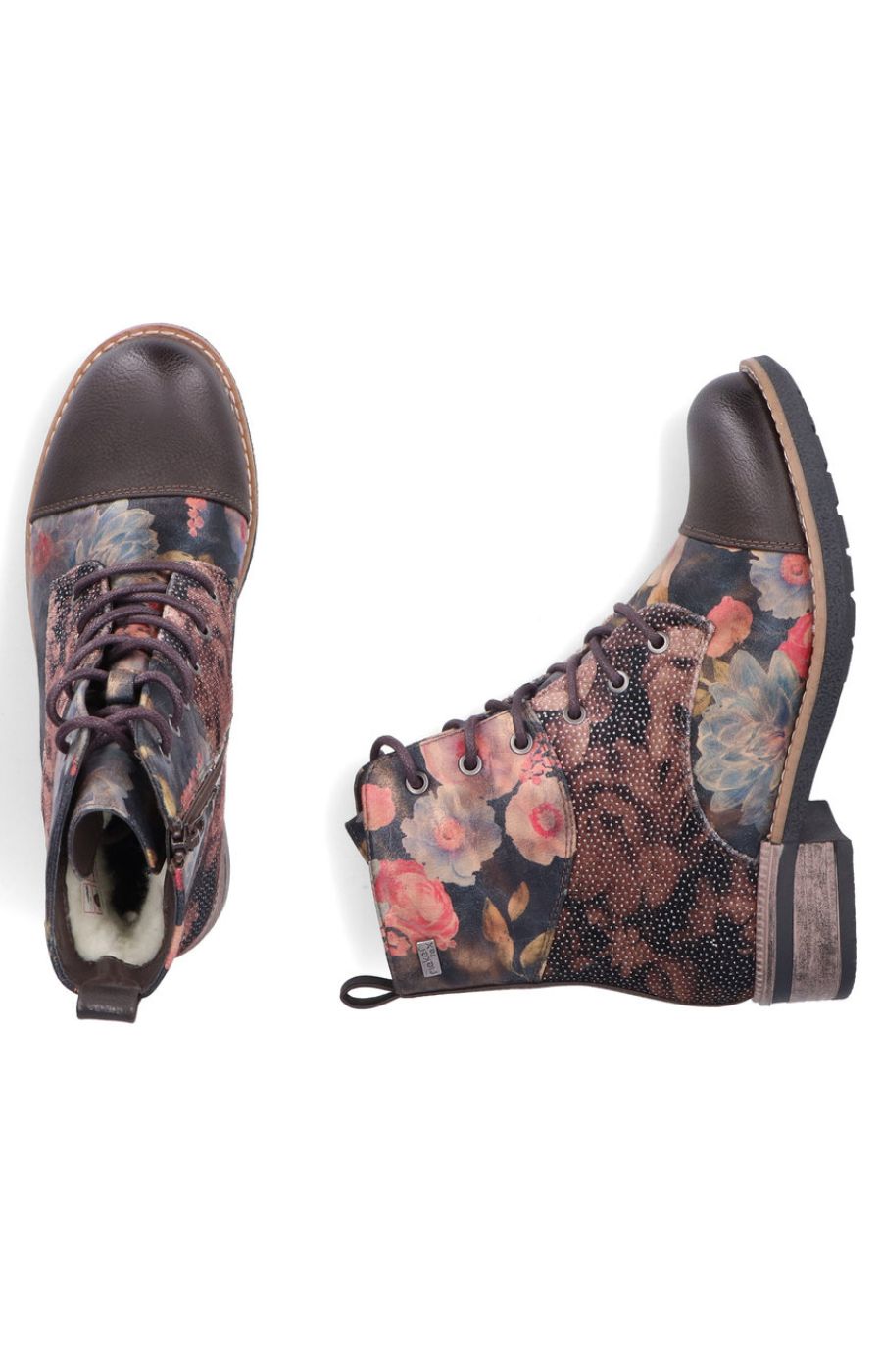 Rieker Floral Sparkle Boot