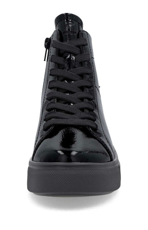 Rieker High Top Trainer in Black