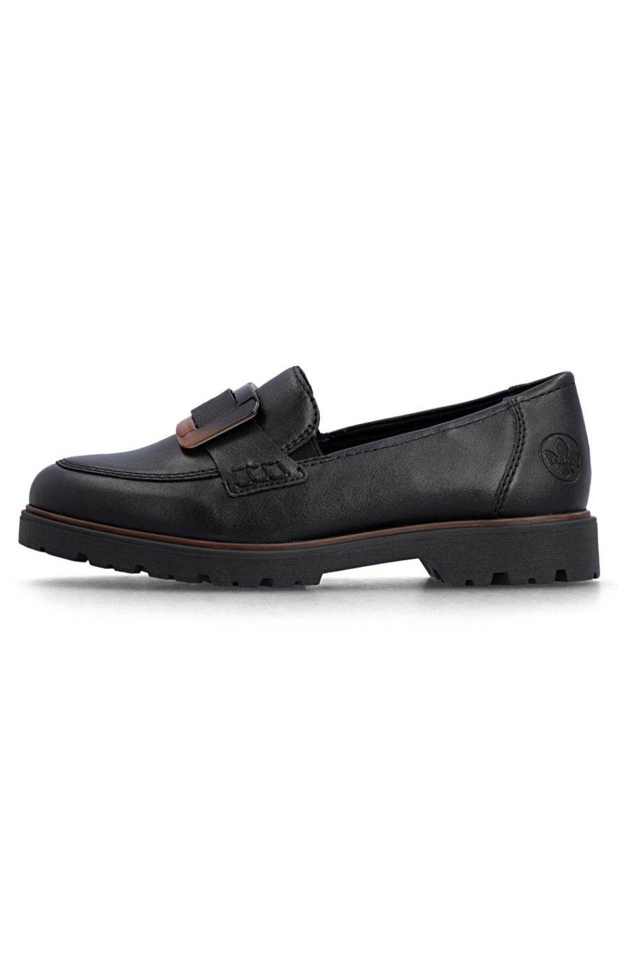 Rieker Loafer in Black 