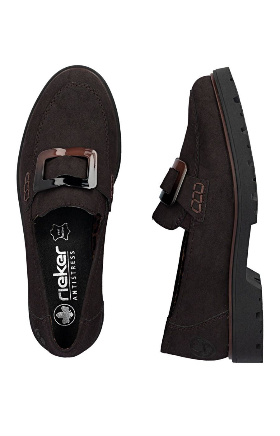 Rieker Loafer in Brown 