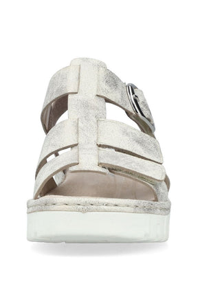 Rieker Metallic Strappy Sandal