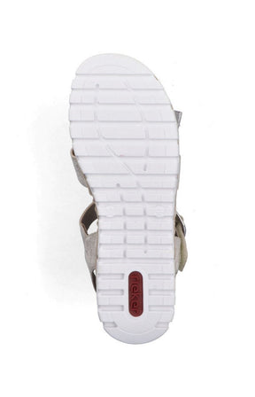 Rieker Metallic Strappy Sandal