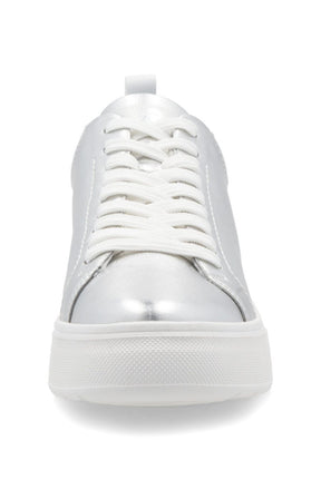 Rieker Silver Trainer with Platform Sole