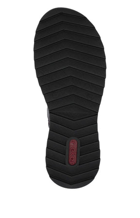 Rieker Stitch Boot in Wine 