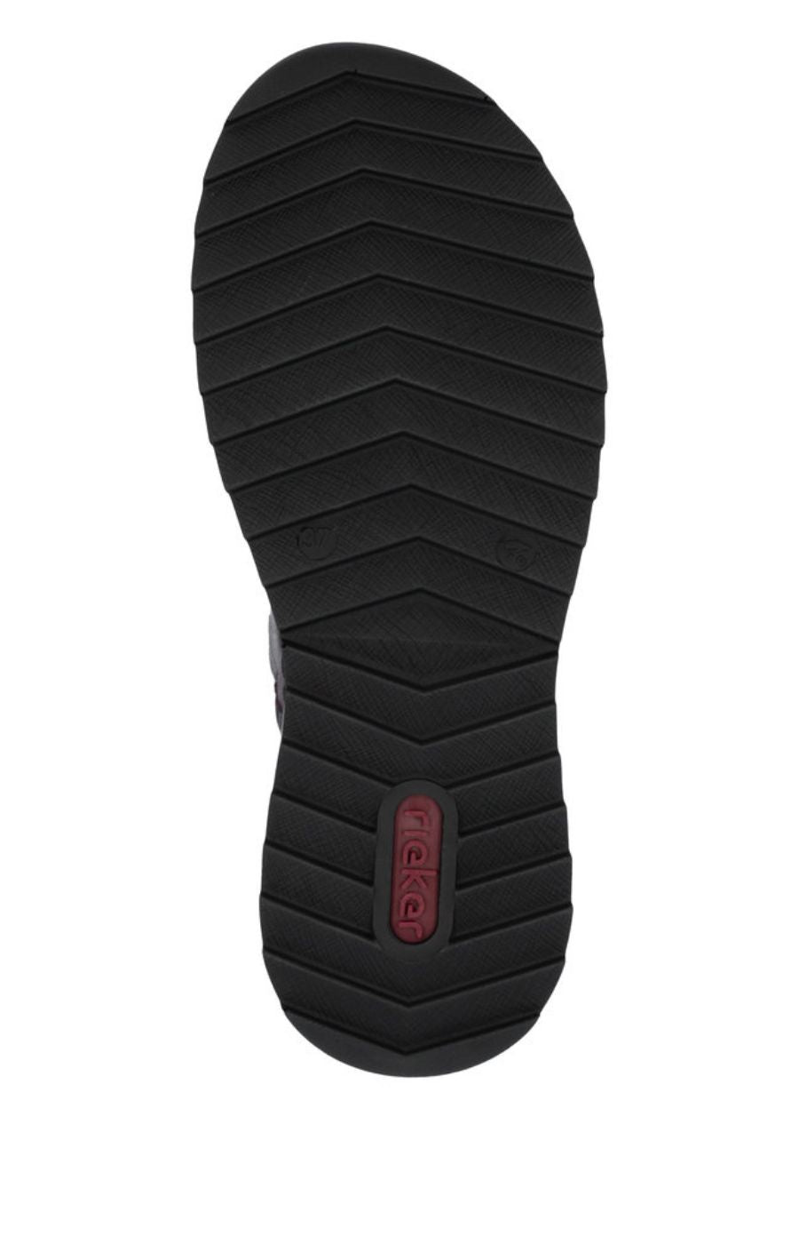 Rieker Stitch Boot in Wine 