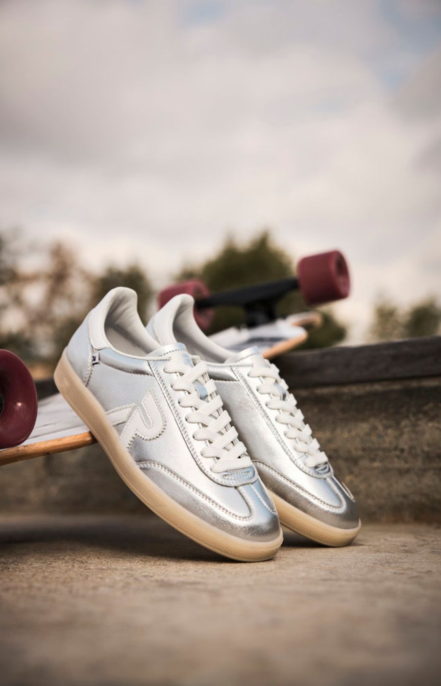 Rieker Trainer in Silver Women's Trainers