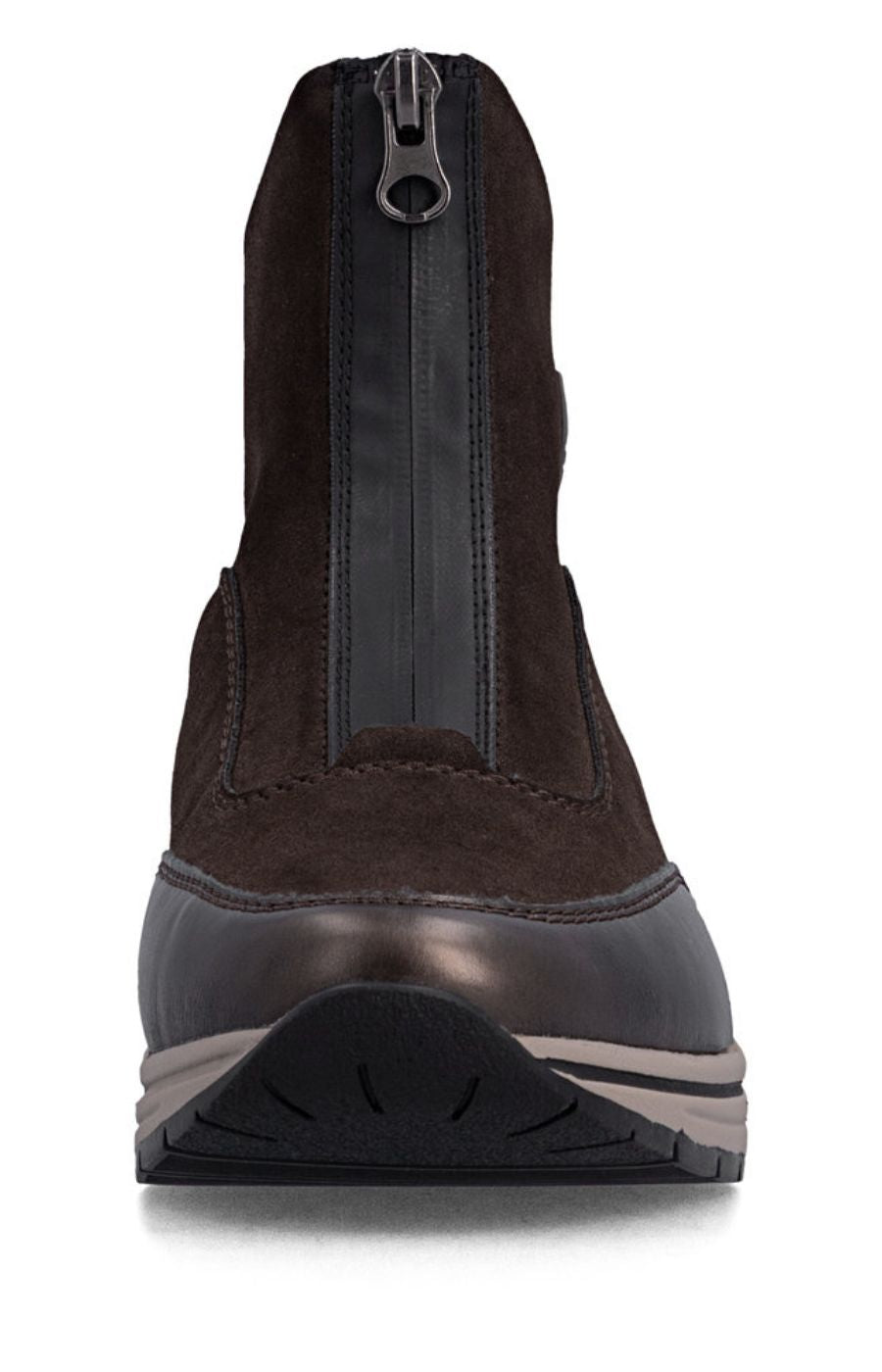 Rieker Zip Wedge Trainer in Brown Leopard 