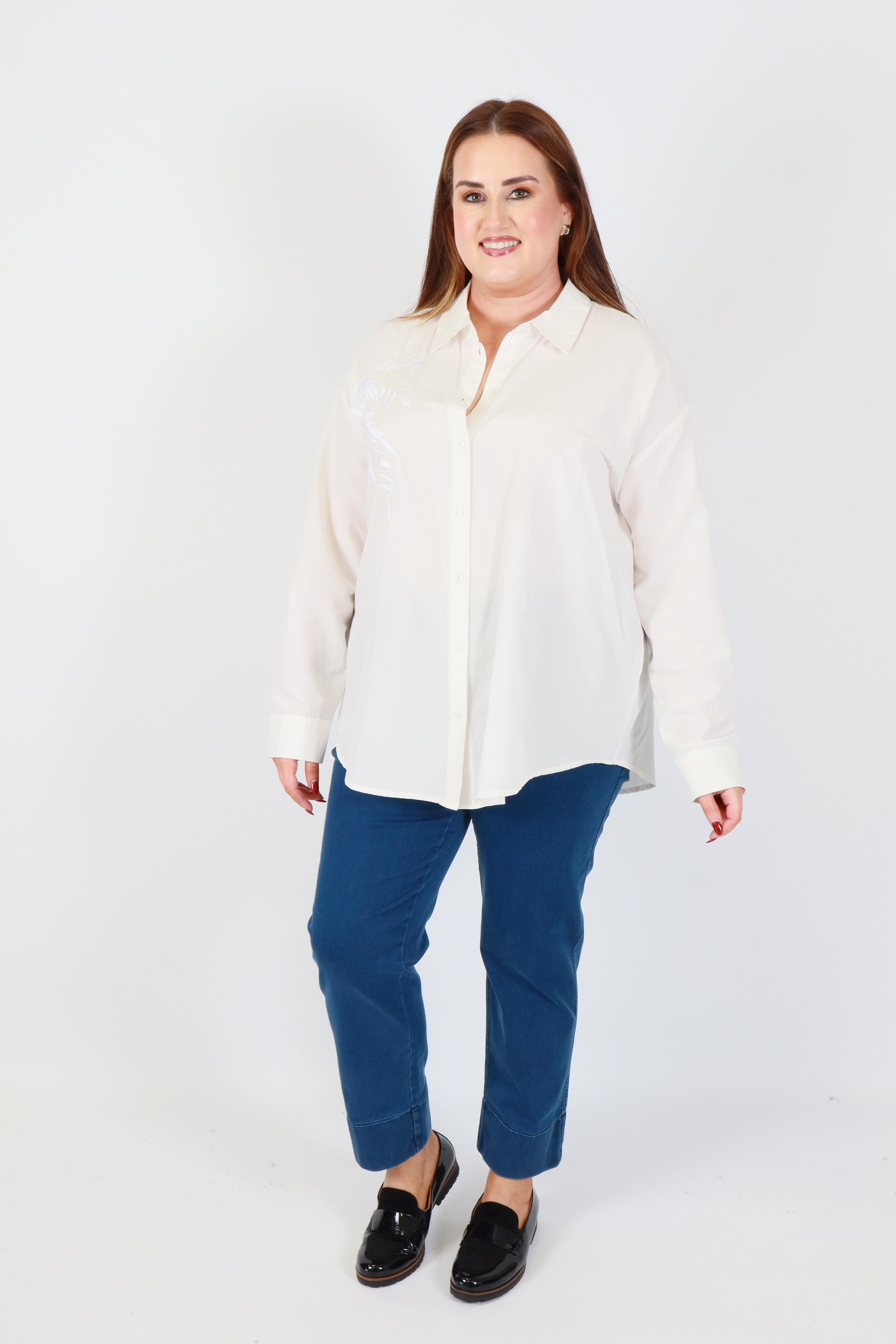 Robell 7/8ths Jeans | Blue