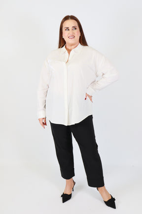 Robell 7/8ths Trousers | Black