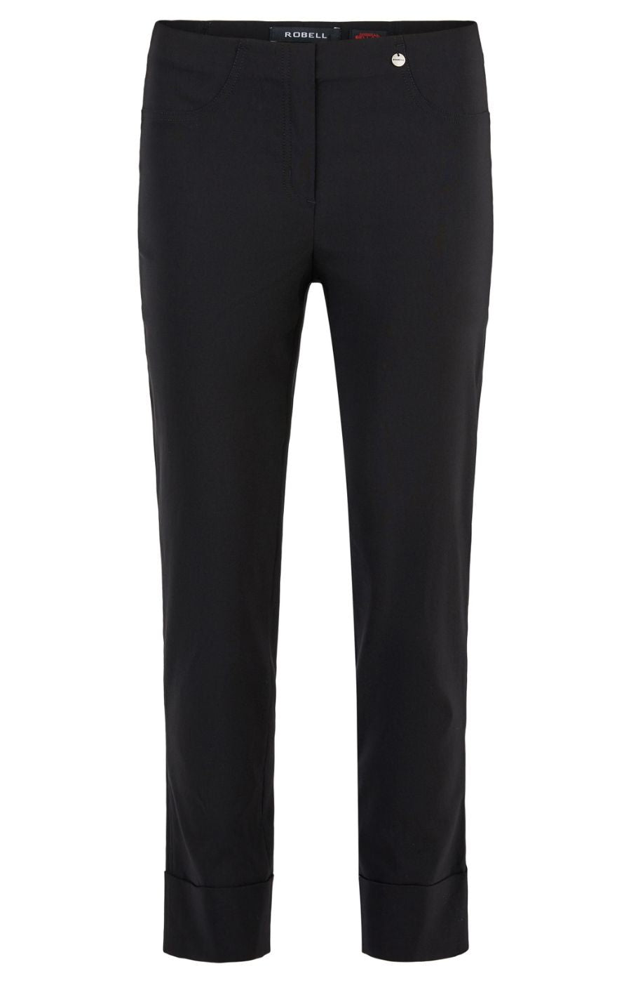 Robell 7/8ths Trousers | Black