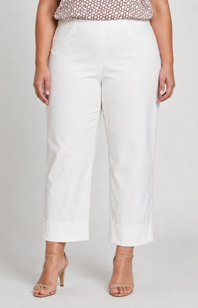 Robell 7/8ths Trousers | Cream 