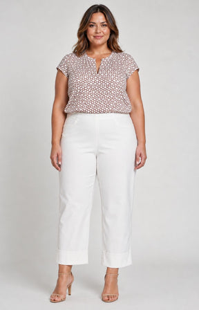 Robell 7/8ths Trousers | Cream 