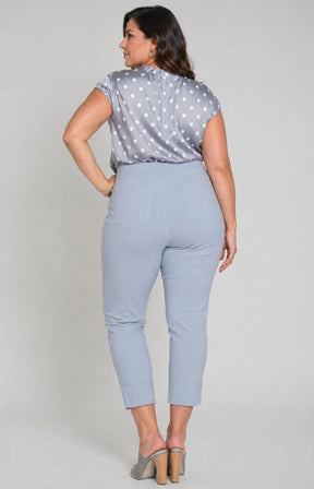 Robell 7/8ths Trousers | Light Grey 