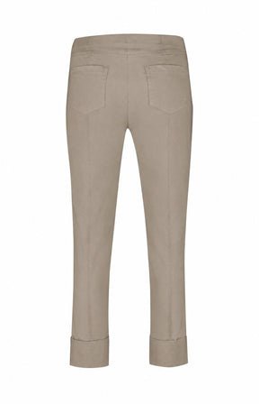Robell 7/8ths Trousers in Taupe