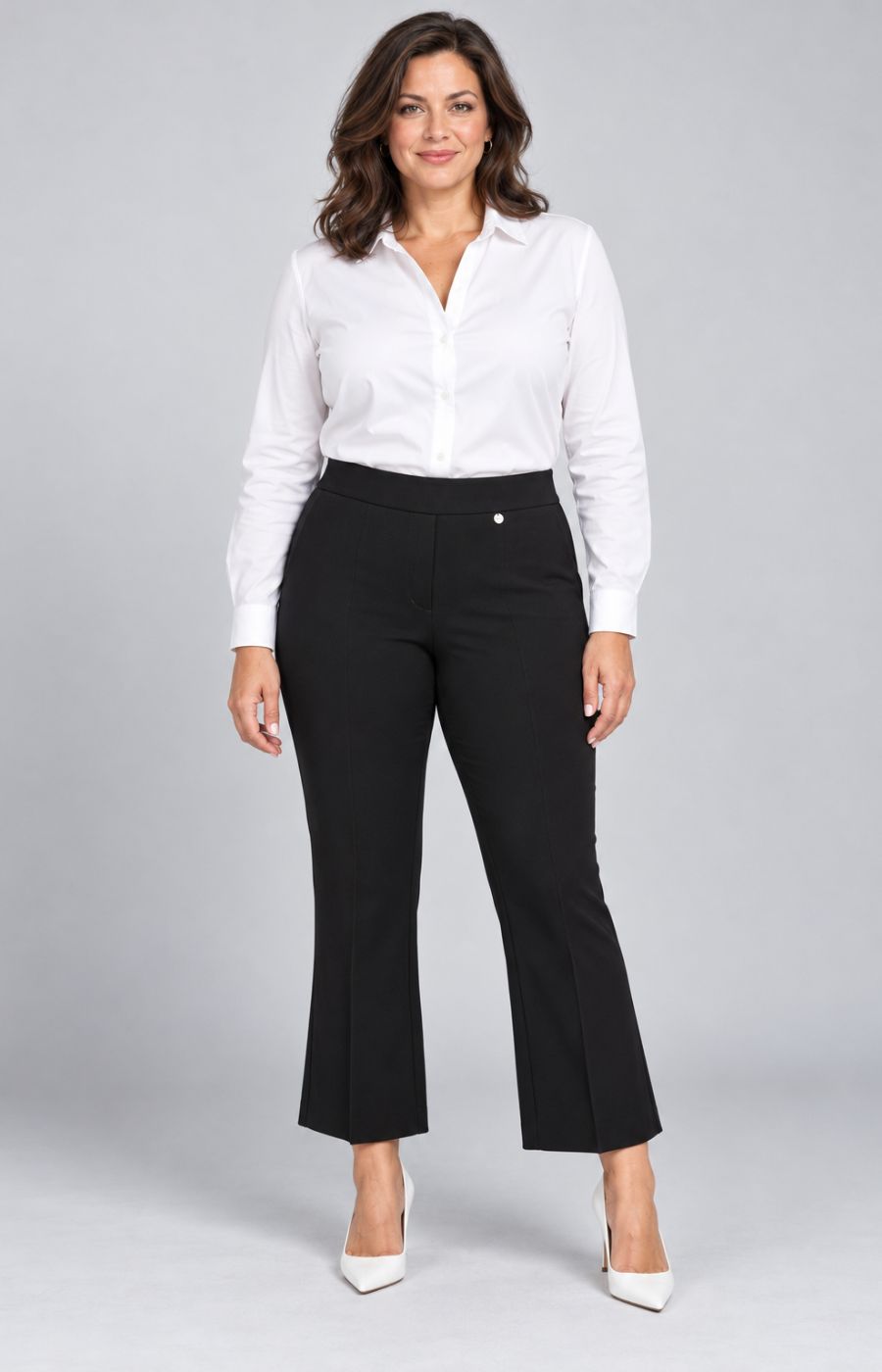 Robell Anna 09 Trousers in Black 