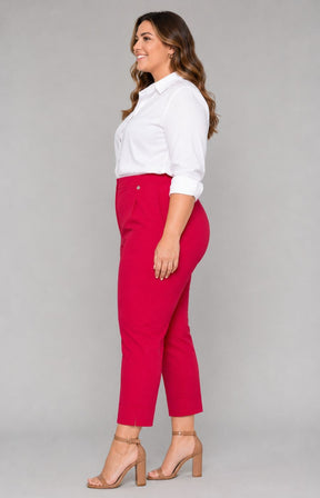 Robell Crop Trousers | Hot Pink 