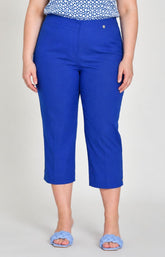 Robell Crop Trousers | Royal Blue 
