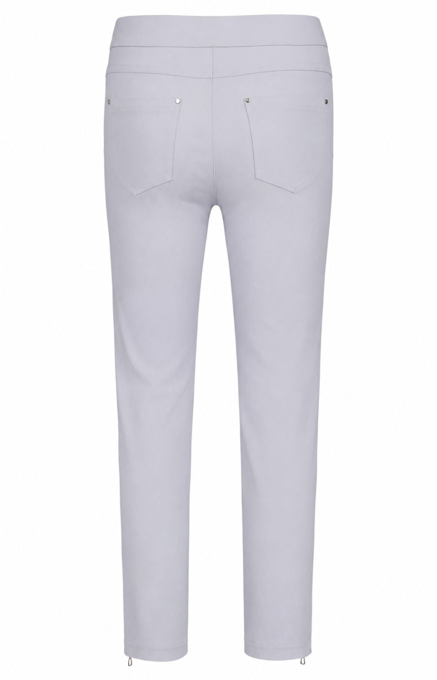 Robell Crop Trousers | Stone Grey 