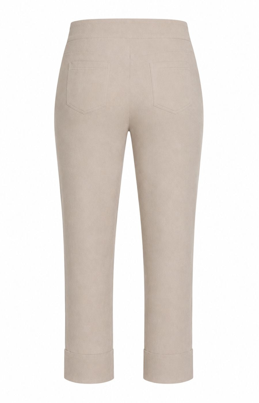 Robell Crop Trousers in Taupe 