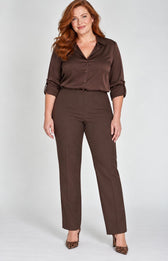 Robell Marie Long Brown. This image was created using AI