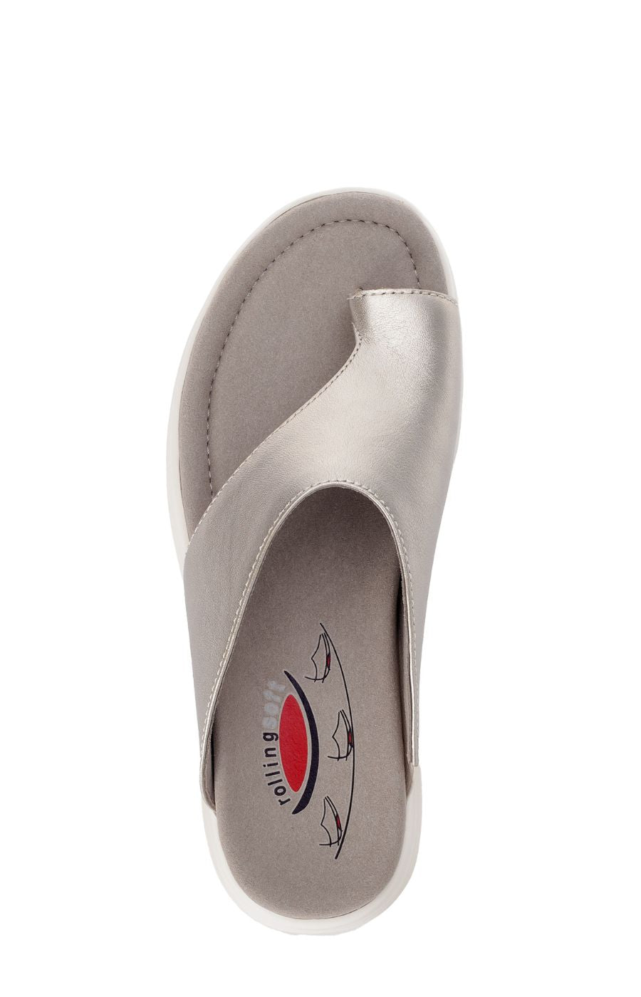 Rolling Soft by Gabor Metallic Flip-Flop 