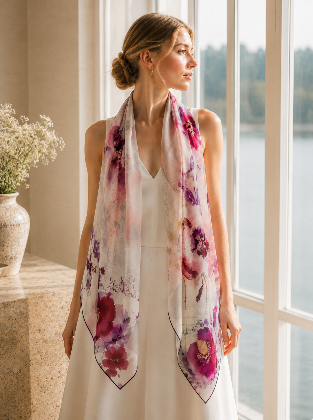 Rome Double Sided Scarf 