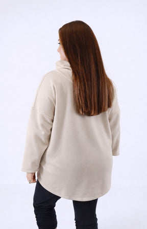 Ruby Jacket in Beige 