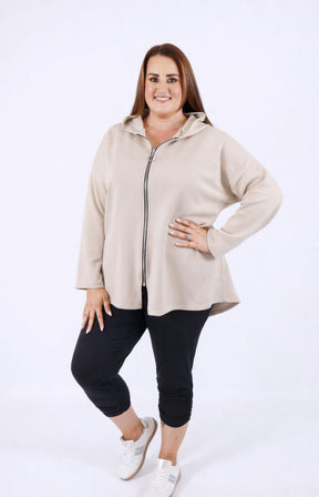 Ruby Jacket in Beige 