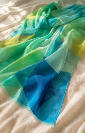 Sadie Scarf in Turquoise 