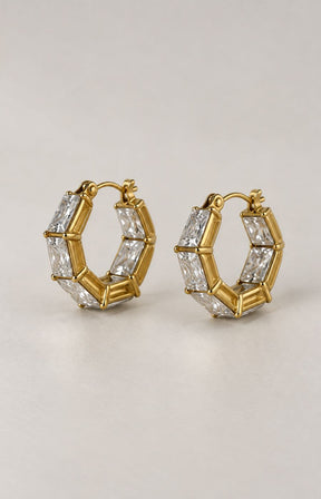 Sara Earrings in Gold 