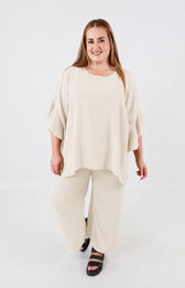 Sasha Co-ord in Beige 
