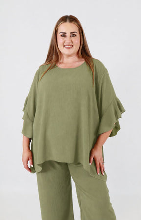 Sasha Co-ord in Khaki 