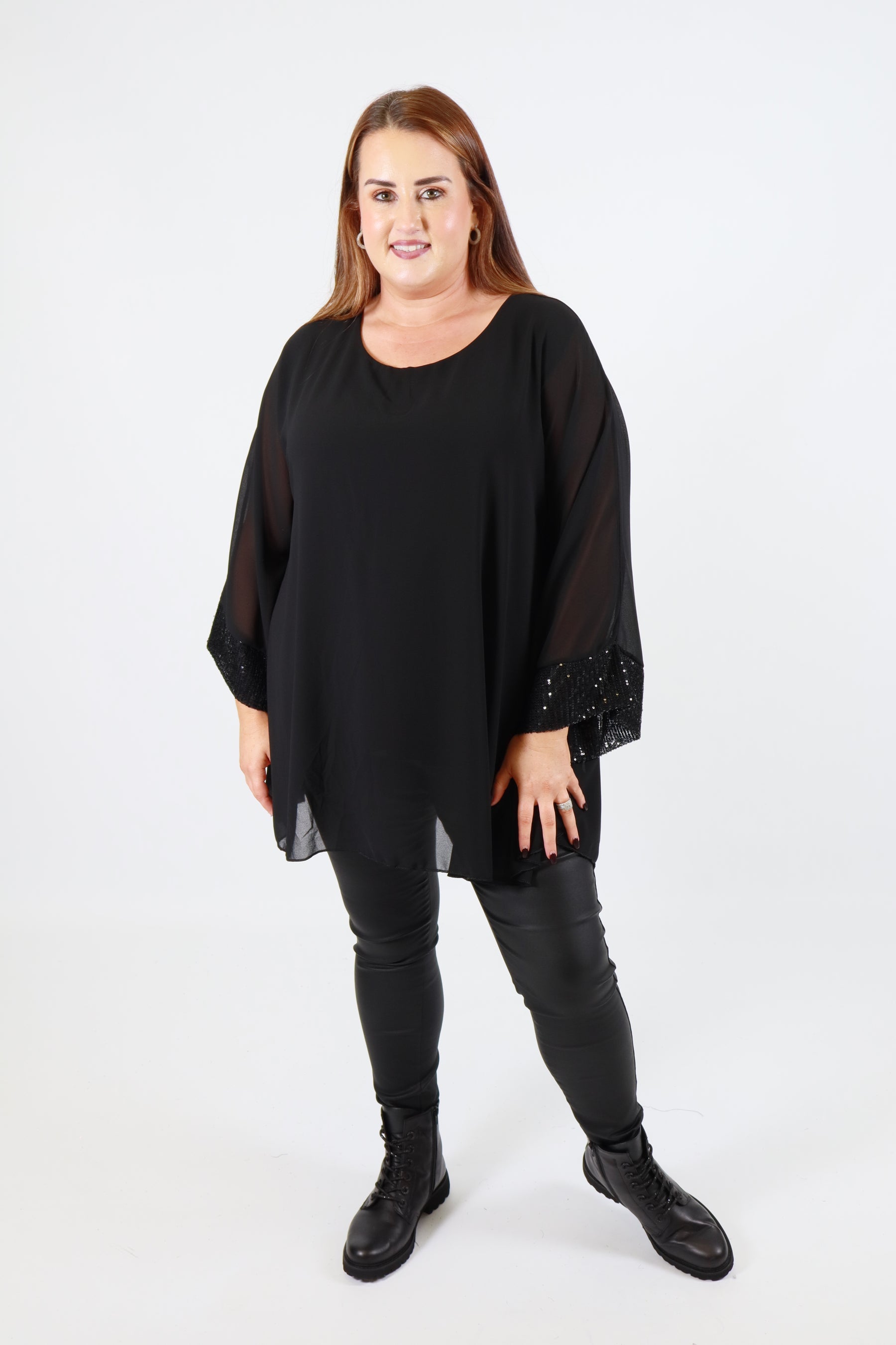 Serenity Blouse in Black