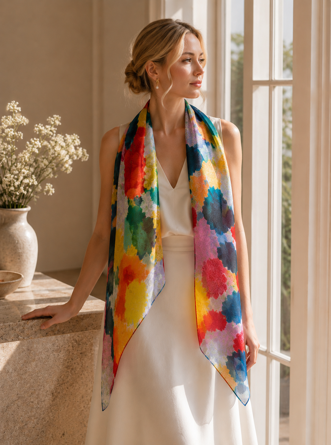 Seville Double Sided Scarf 