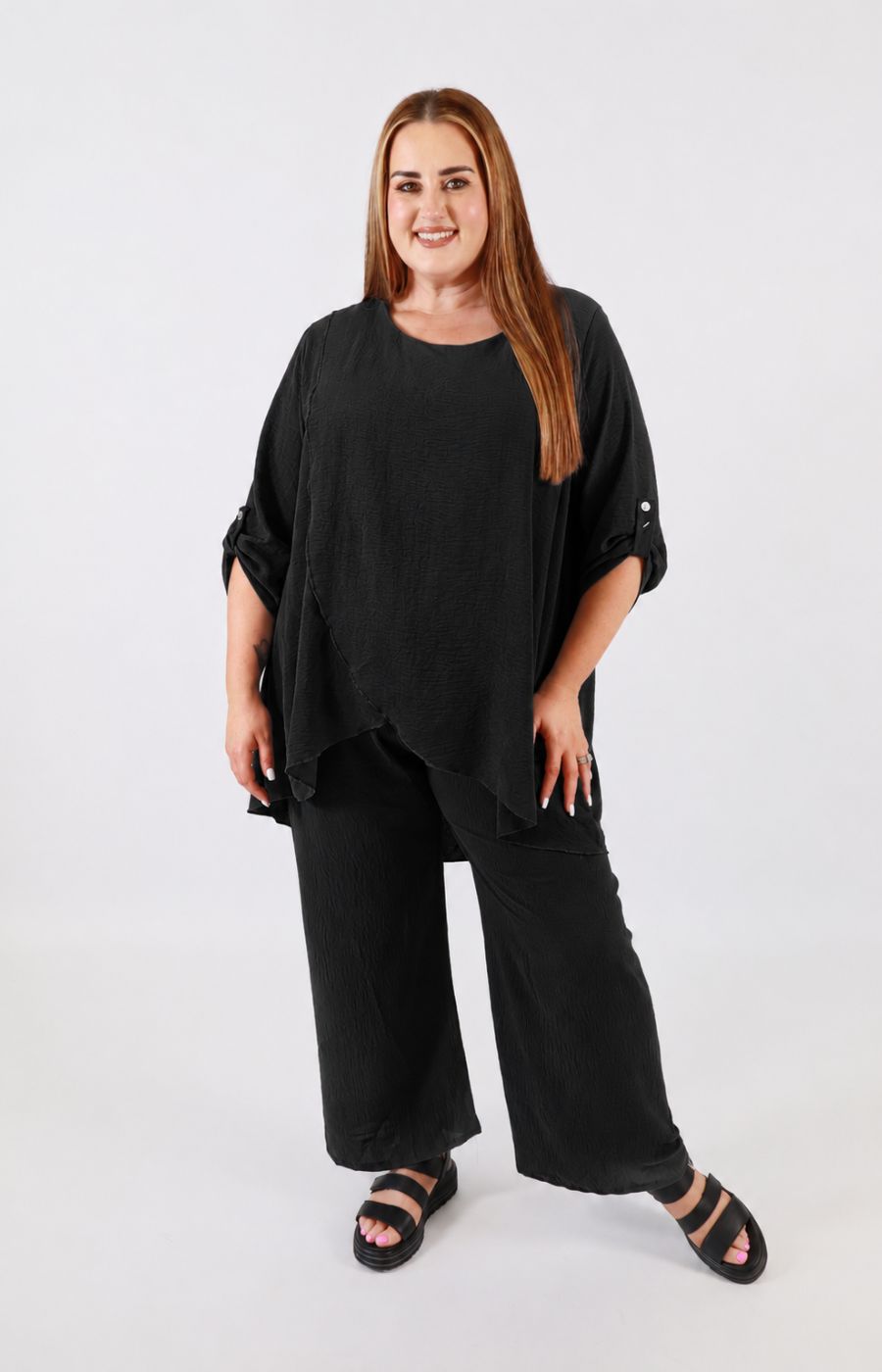 Shania Co-ord in Black 