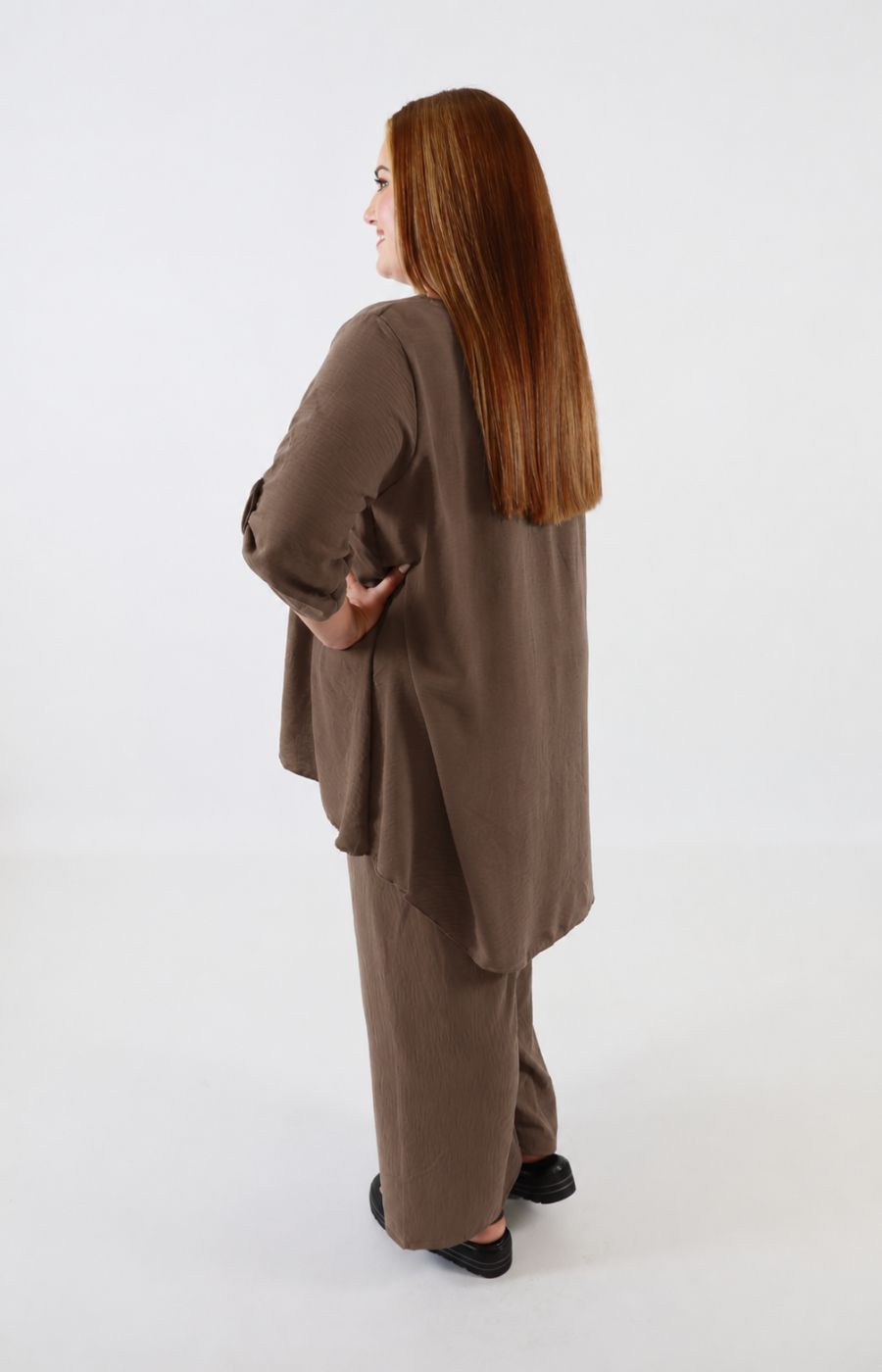 Shania Co-ord in Brown 