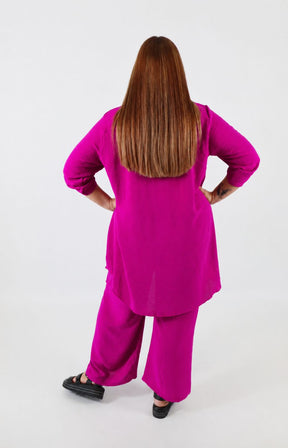 Shania Co-ord in Magenta 