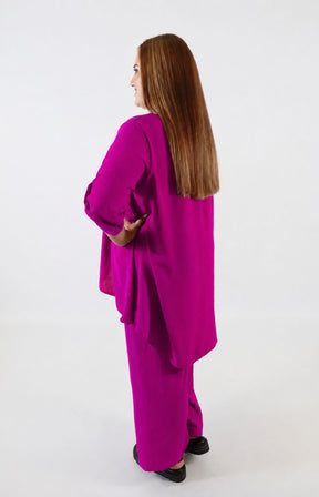 Shania Co-ord in Magenta